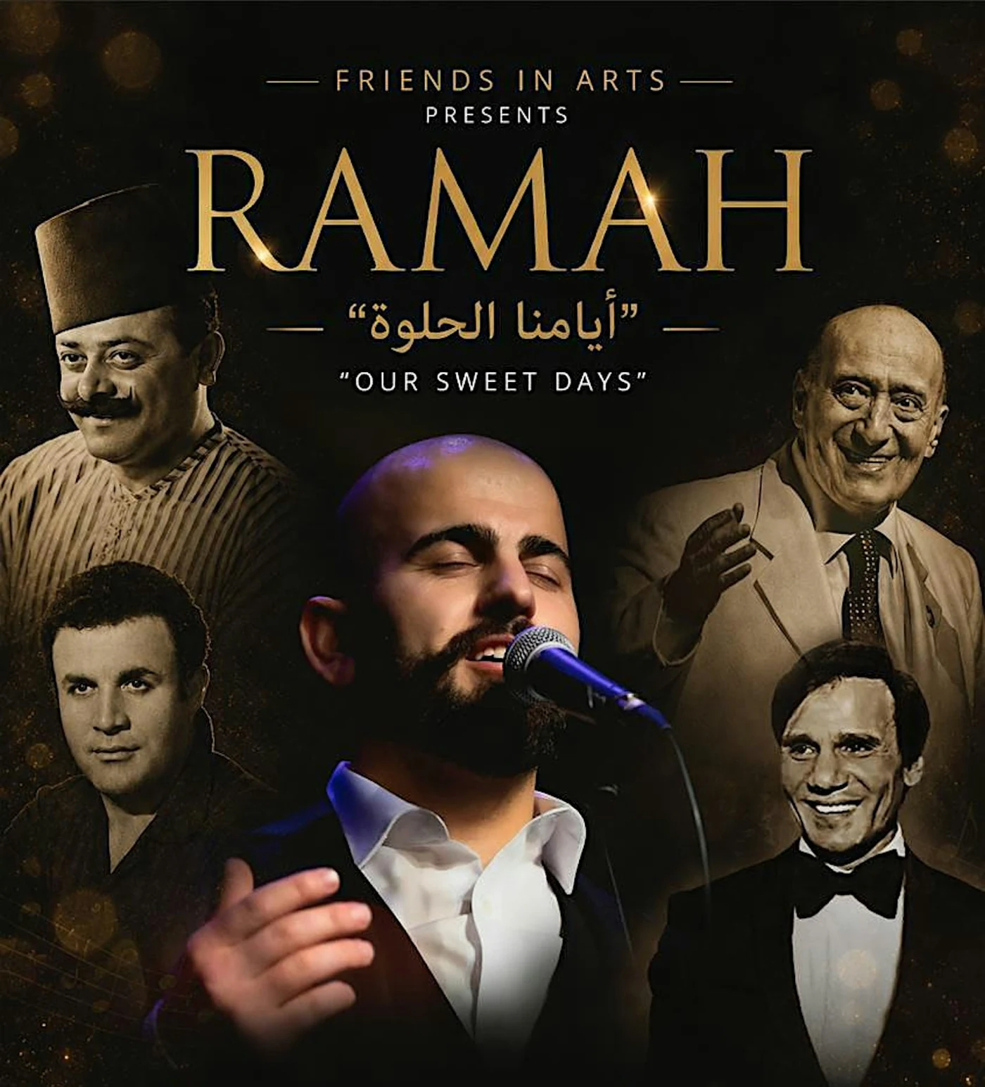 Our Sweet Days archival Ramah Music poster